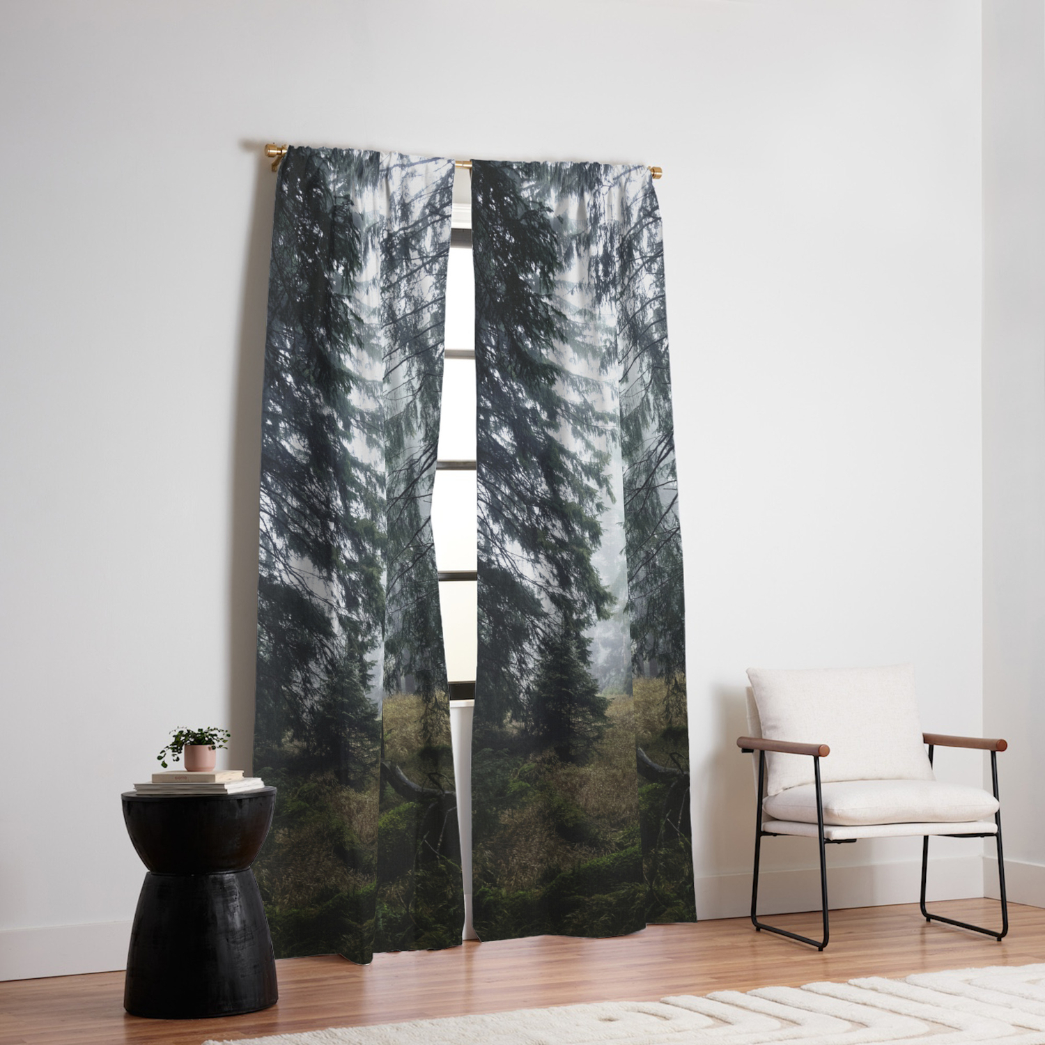 Deep In The Woods Blackout Curtain By Tekay Society6