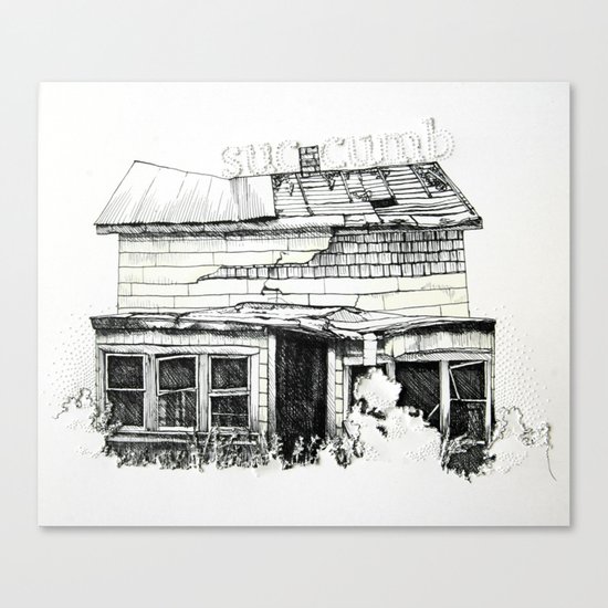Succumb Canvas Print