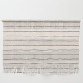 Classic Stripe (Vanilla Cocoa) Wall Hanging