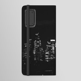 New York City Skyline at Night Android Wallet Case