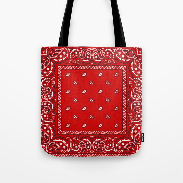 Bandana small Handbag in Red