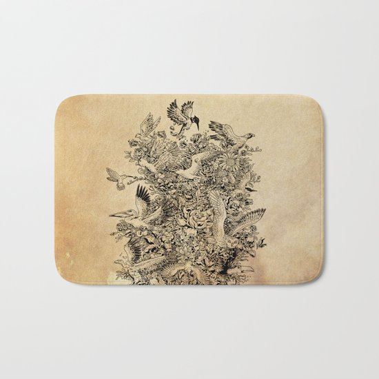 Blooming Flight Bath Mat