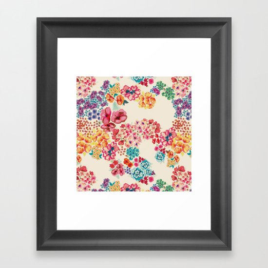 Flowers Framed Art Print