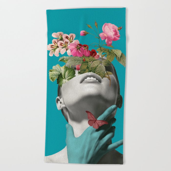 Inner beauty 3 Beach Towel by dada22 Society6