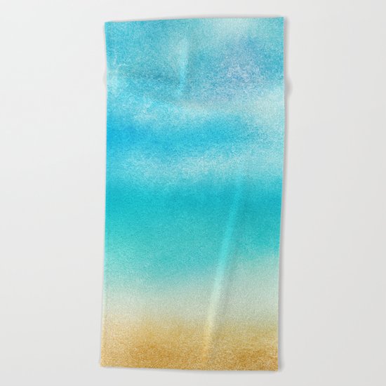 Tropical Sea #5 Beach Towel
