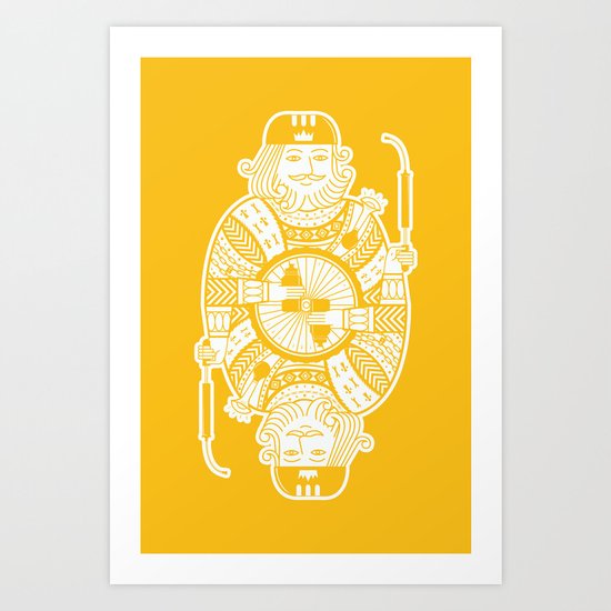 King of the road Art Print