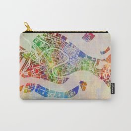 Venice Italy City Map Carry-All Pouch