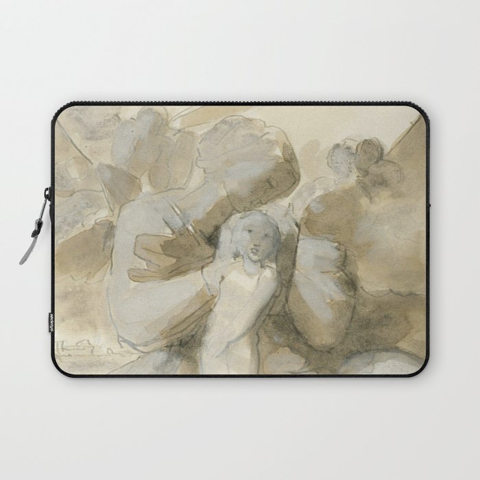 The Virgin With the Child Laptop Sleeve