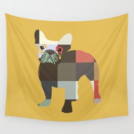 French Bulldog pop art print Wall Tapestry