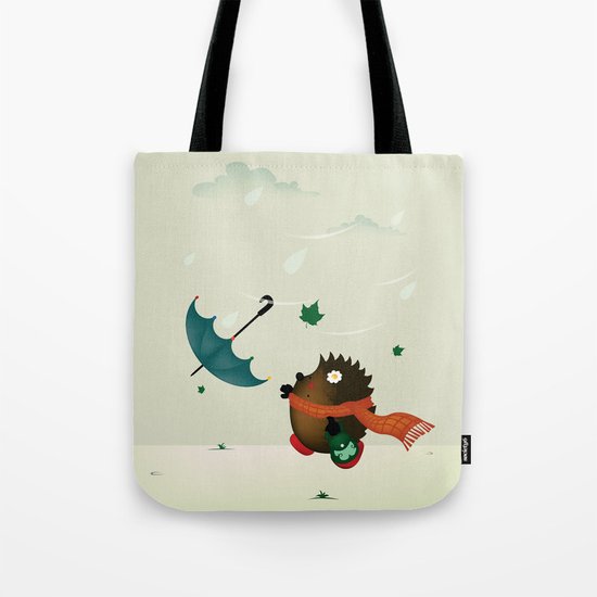Windy day Tote Bag