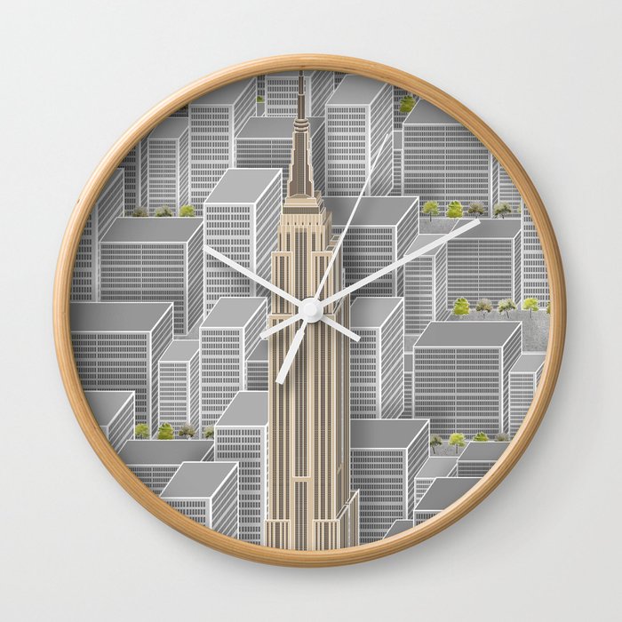 Empire State Building Wall Clock