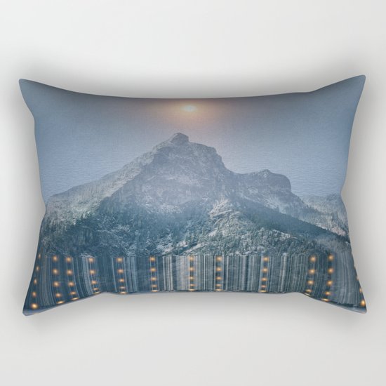 Chasing Lights Rectangular Pillow