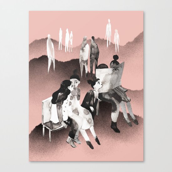 Watch, Wait Canvas Print
