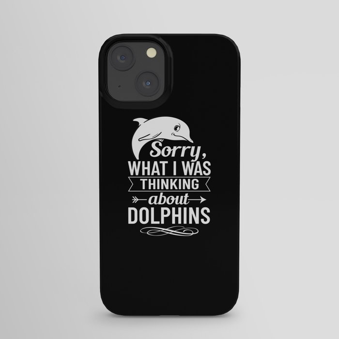 Dolphin Trainer Animal Lover Funny Cute iPhone Case