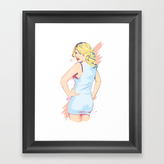 Le Bang Bang Framed Art Print
