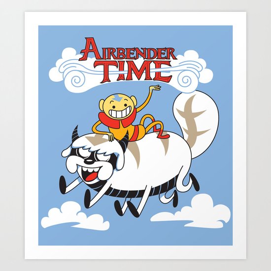 Airbender Time Art Print