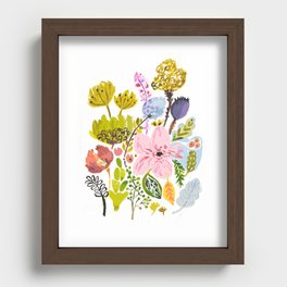 Sweet Flowers Recessed Framed Print