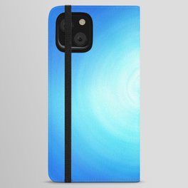 Blue Circle iPhone Wallet Case