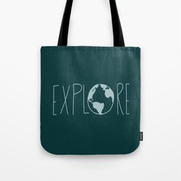 Explore the Globe x Marine Tote Bag