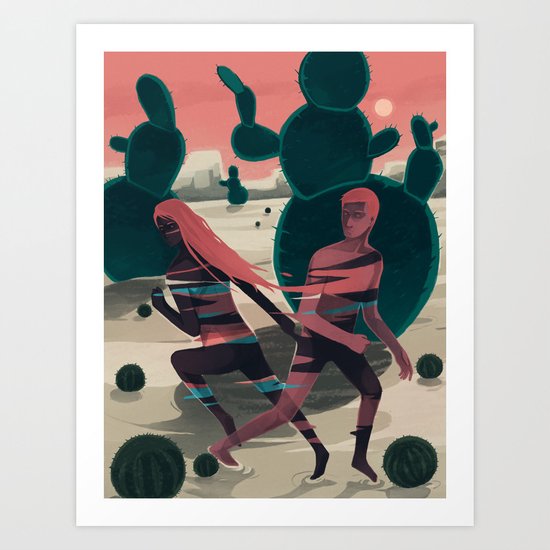 Mirage Art Print