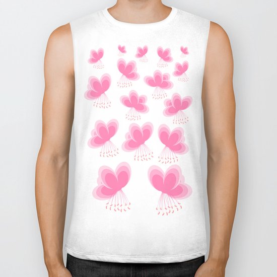 Cherry Blossom - In Memory of Mackenzie Biker Tank