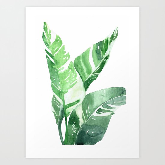 Leaves Art Print