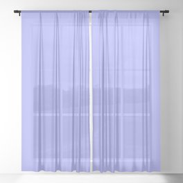 Monochrom purple 170-170-255 Sheer Curtain