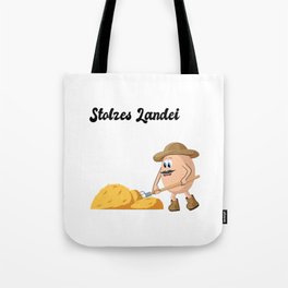 Proud Country Bumpkin - Scatter Hay And Straw Tote Bag
