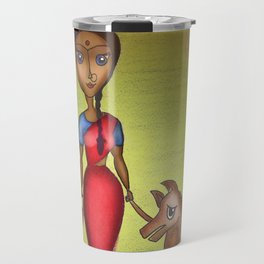 Red Riding Hood and the Little Bad Wolf Travel Mug