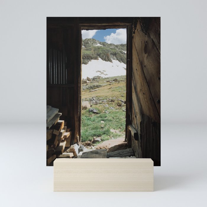 Colorado Mountain Cabin Mini Art Print