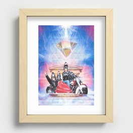 BE TRUE TO YOURSELF (Coneheads) Recessed Framed Print