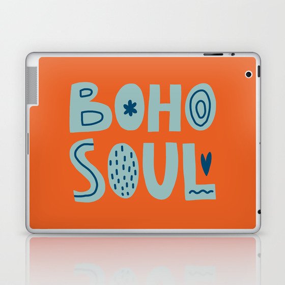 Boho Soul Poster Laptop & iPad Skin