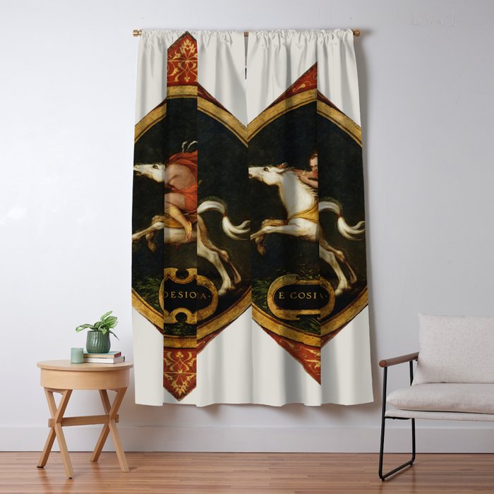Hans Holbein the Younger An Allegory of Passion Blackout Curtain by