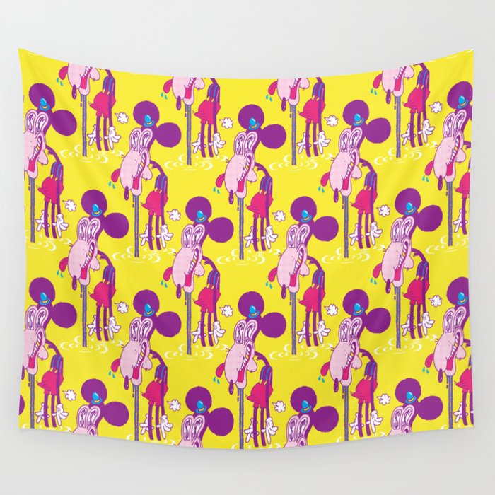 Money Tent Horde Wall Tapestry