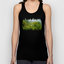 Green forest after raining Tank Top