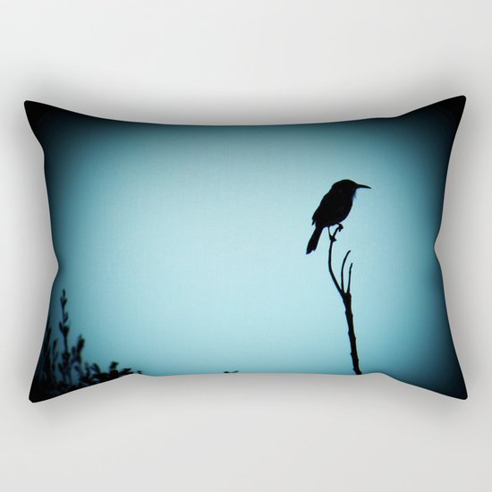 Perched Shadow Rectangular Pillow