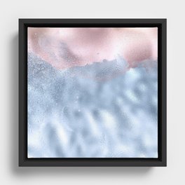 Beatiful Texture Design Framed Canvas