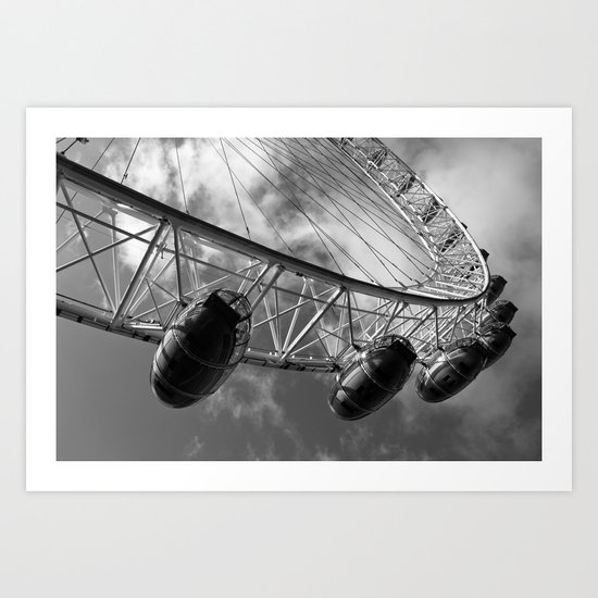 The London Eye Art Print
