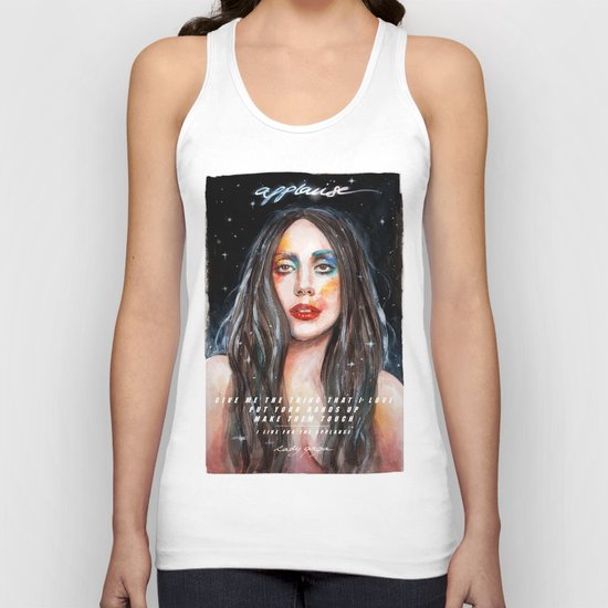I Live For The Applause Unisex Tank Top