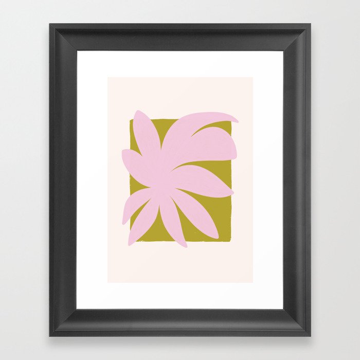 Tropical Leaf II Framed Art Print
