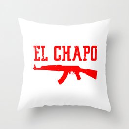 EL CHAPO Throw Pillow