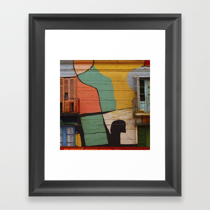 Argentina Photography - Beautiful Street Art In Buenos Aires Framed Art Print