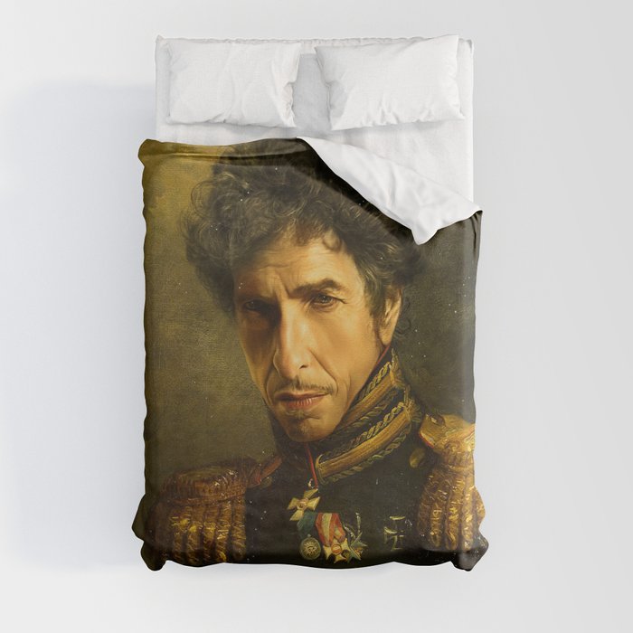 Bob Dylan - replaceface Duvet Cover