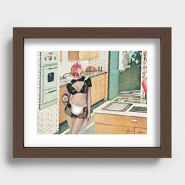 I'm not just a snack, I'm the whole meal Recessed Framed Print