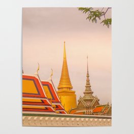 Grand Palace Bangkok - 3 towers Poster