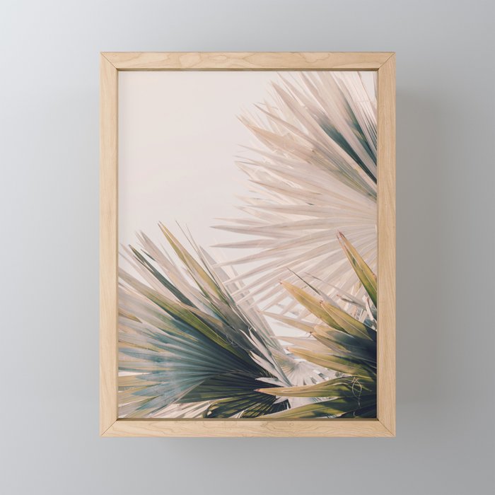 Capacity - Tropical Art Print Framed Mini Art Print