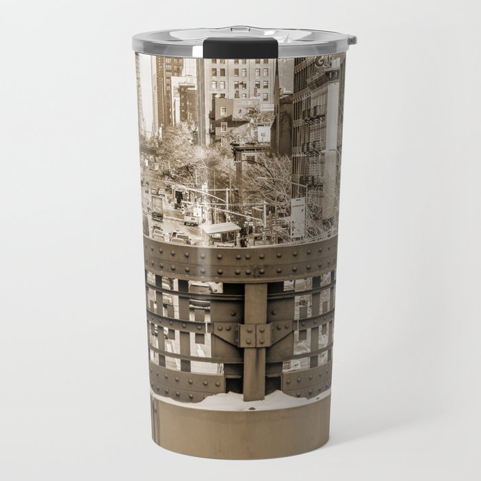 Street Photography in NYC | Sepia Travel Mug