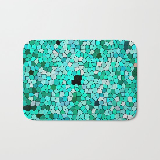 HARMONY IN TURQUOISE Bath Mat