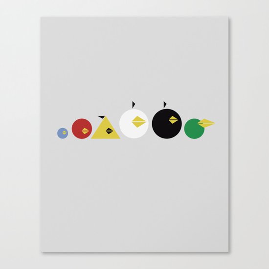 Angry Less Canvas Print