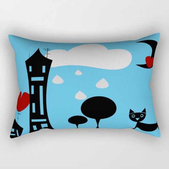 cat Rectangular Pillow